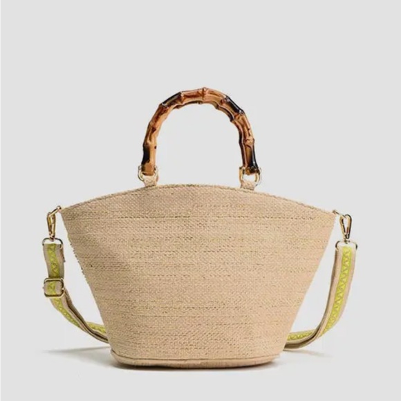 Palm Tree Beaded Tote - Picture 6 of 15